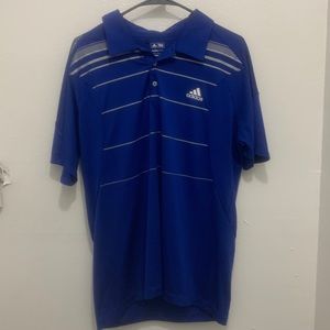 Clima Cool adidas mens golf shirt. Breathable and light weight. Size M